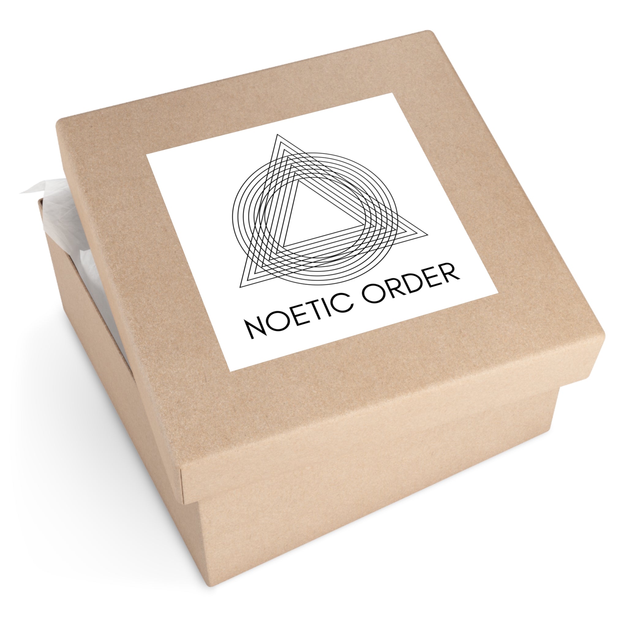 Noetic Order Square Sticker