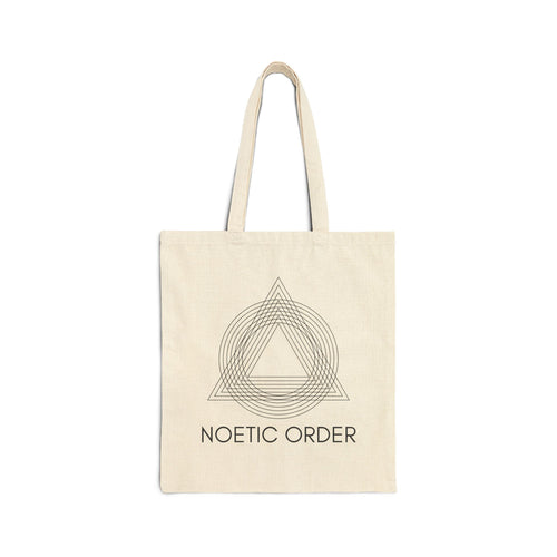 Noetic Order Cotton Canvas Tote Bag