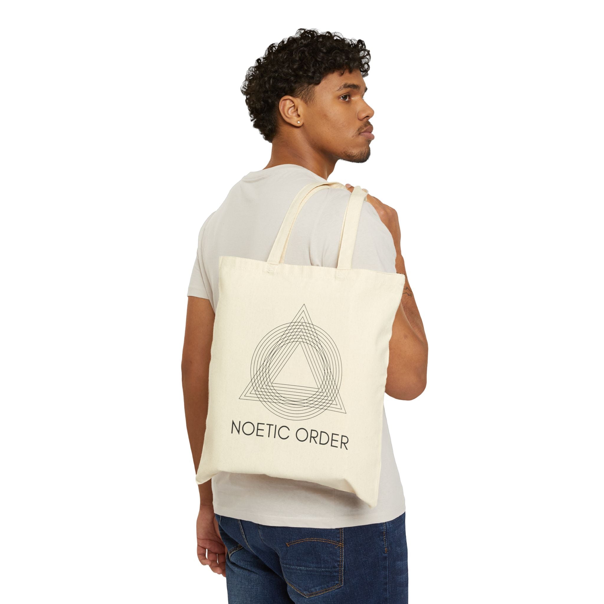 Noetic Order Cotton Canvas Tote Bag