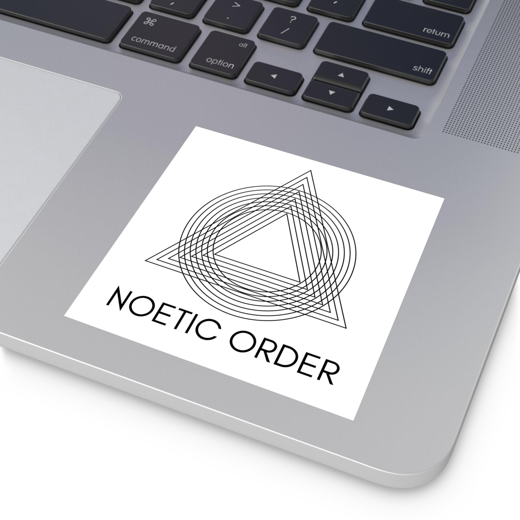 Noetic Order Square Sticker