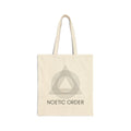 Noetic Order Cotton Canvas Tote Bag